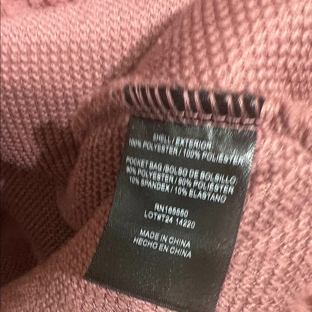 32 Degrees Heat Women's Pink Sherpa Jacket Sweater Button Down size Medium/Large - Picture 8 of 9
